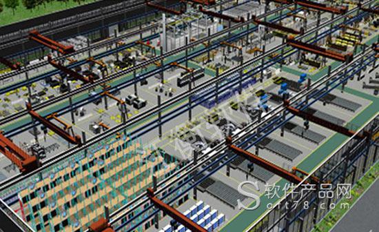 工厂与生产系统3d布局解决方案_软件产品网